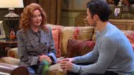 Maggie tries to get the truth out of Xander | Image: Peacock